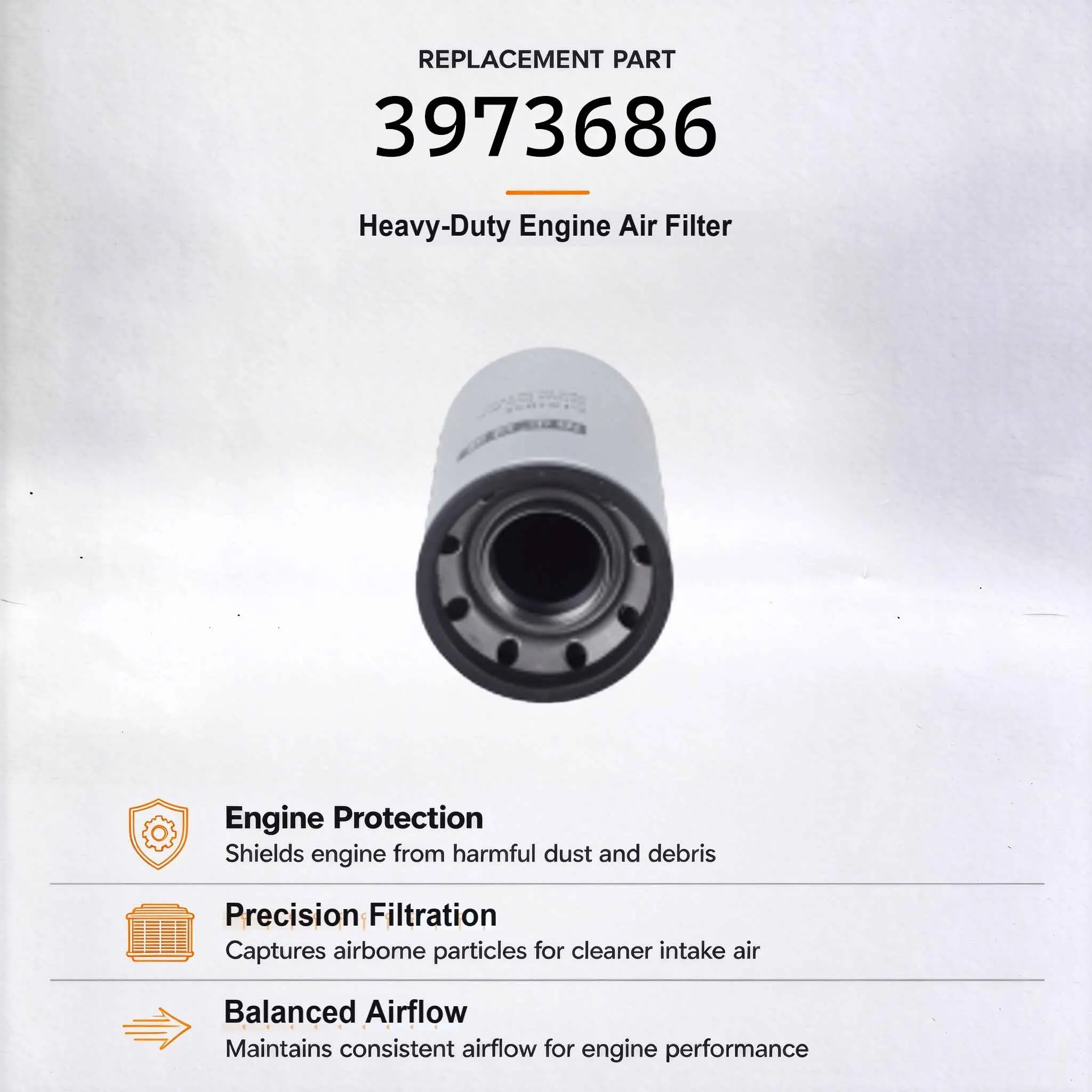 Oil Filter LF3548 Fits for Shantui SE370LC Crawler Excavators for Cummins Engine