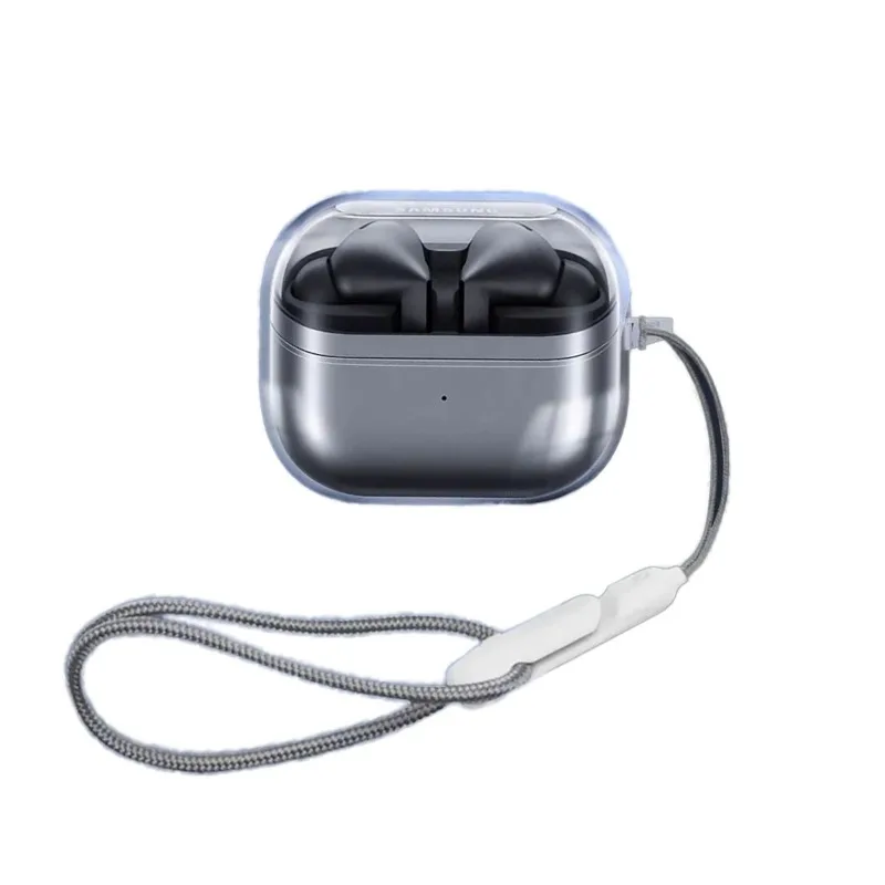 

Soft Silicone Clear Headphone Cover For Samsung Galaxy Buds 3 Pro Cases Transparent Earphone Case For Samsung Galaxy Buzz 3 Pro