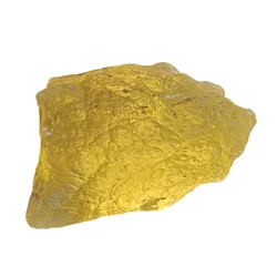 79.5gA-grade Libyan Desert Glass - Certified Genuine Meteorite Mineral Crystal - TE03
