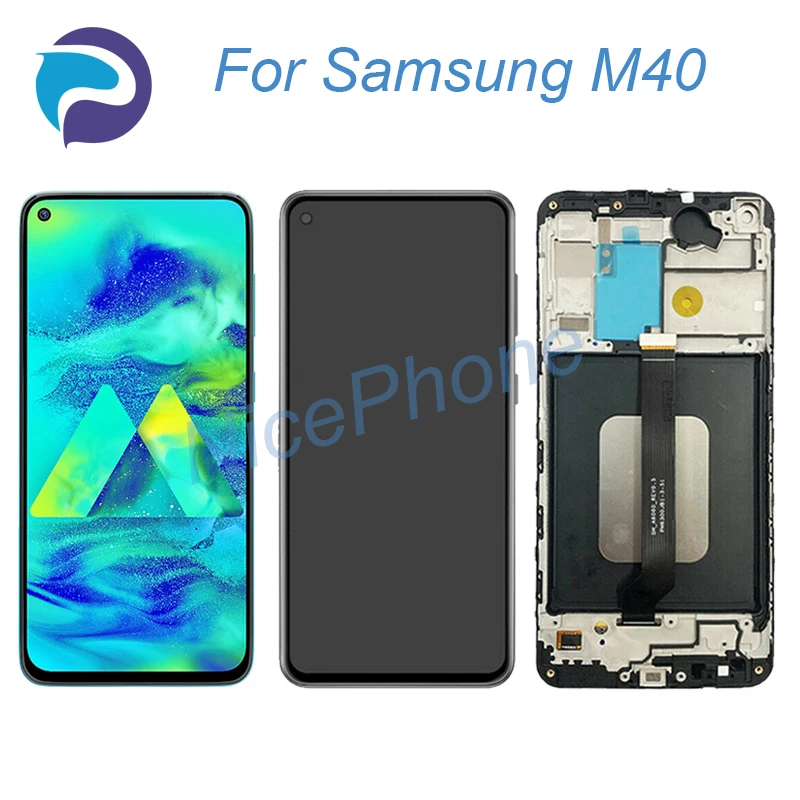 

for Samsung M40 LCD Screen + Touch Digitizer Display 2340*1080 SM-M405F, SM-M405FN, SM-M405G M40 LCD Screen Display