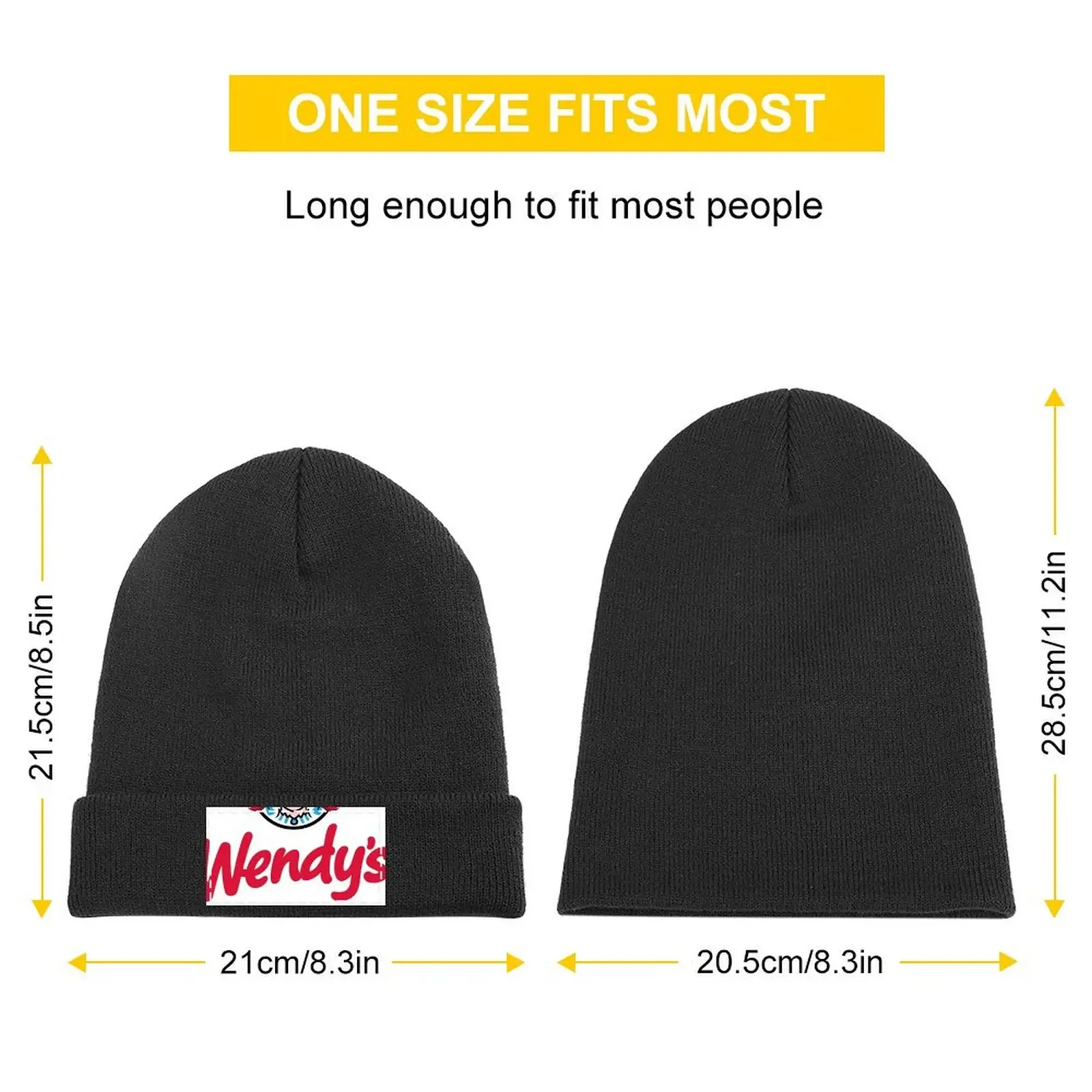 Wendy Fast Food restaurant Logo Essential T-Shirt Knitted Cap Hat Luxury Brand Fishing cap Woman Men's