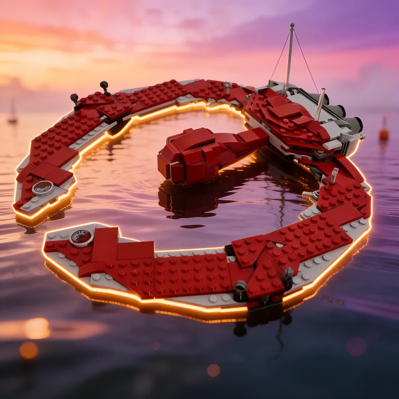321PCS MOC Space Battle Lucrehulk Class Battleship Build Model Custom Bricks DIY Creative Ideas Assembly Display Gift Building
