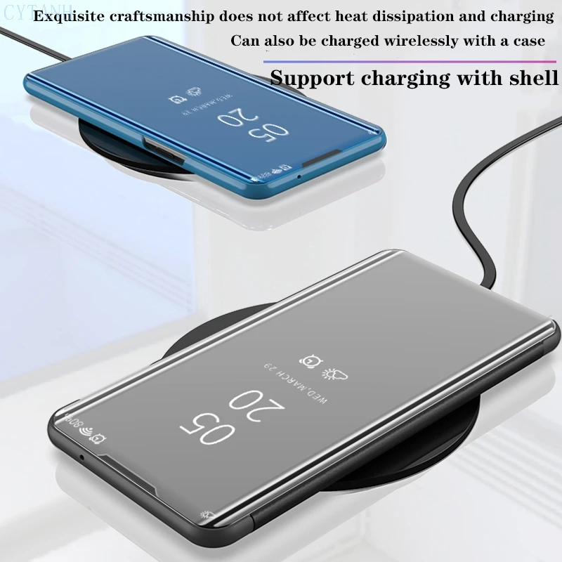Luxury smart mirror flip phone case For Apple iPhone 17 16 15 14 13 11 12 Pro X S Max SE 2020 6 6S 7 8 Plus XR Mirror phone case