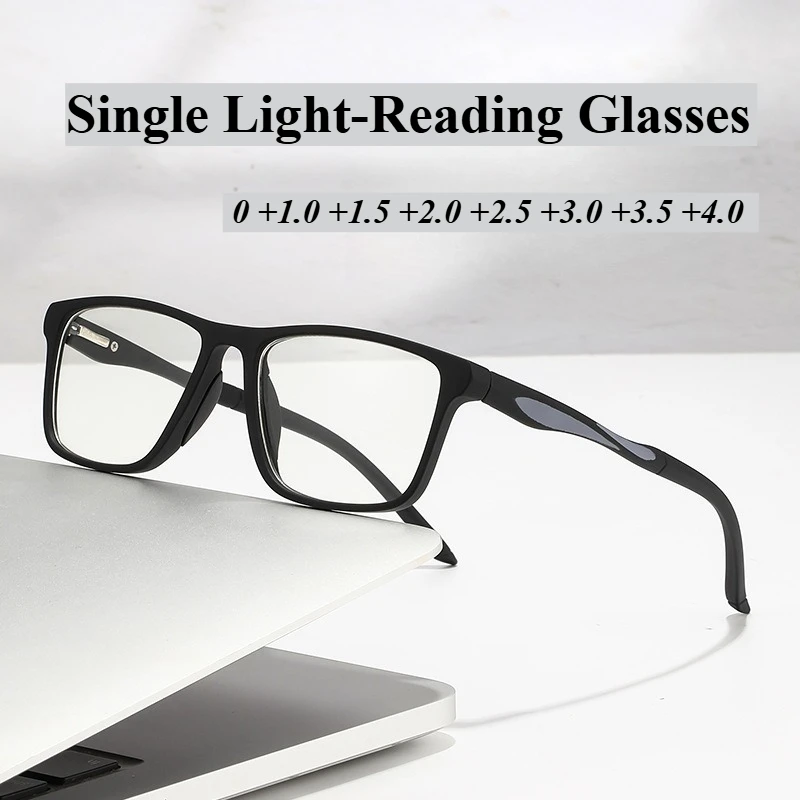 1Pc Tragbare Anti-blau Licht Lesebrille Frühling Fuß Unisex Ultraleicht Presbyopie Brille + 1,0 + 1,5 + 2,0 + 2,5 + 3,0 + 3,5 + 4,0