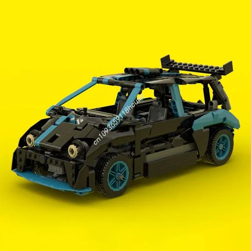 

700pcs MOC Renaultss Twingo RS Technic Building Blocks Adult Christmas Toy Gift Collector Children's Model Construction DIY