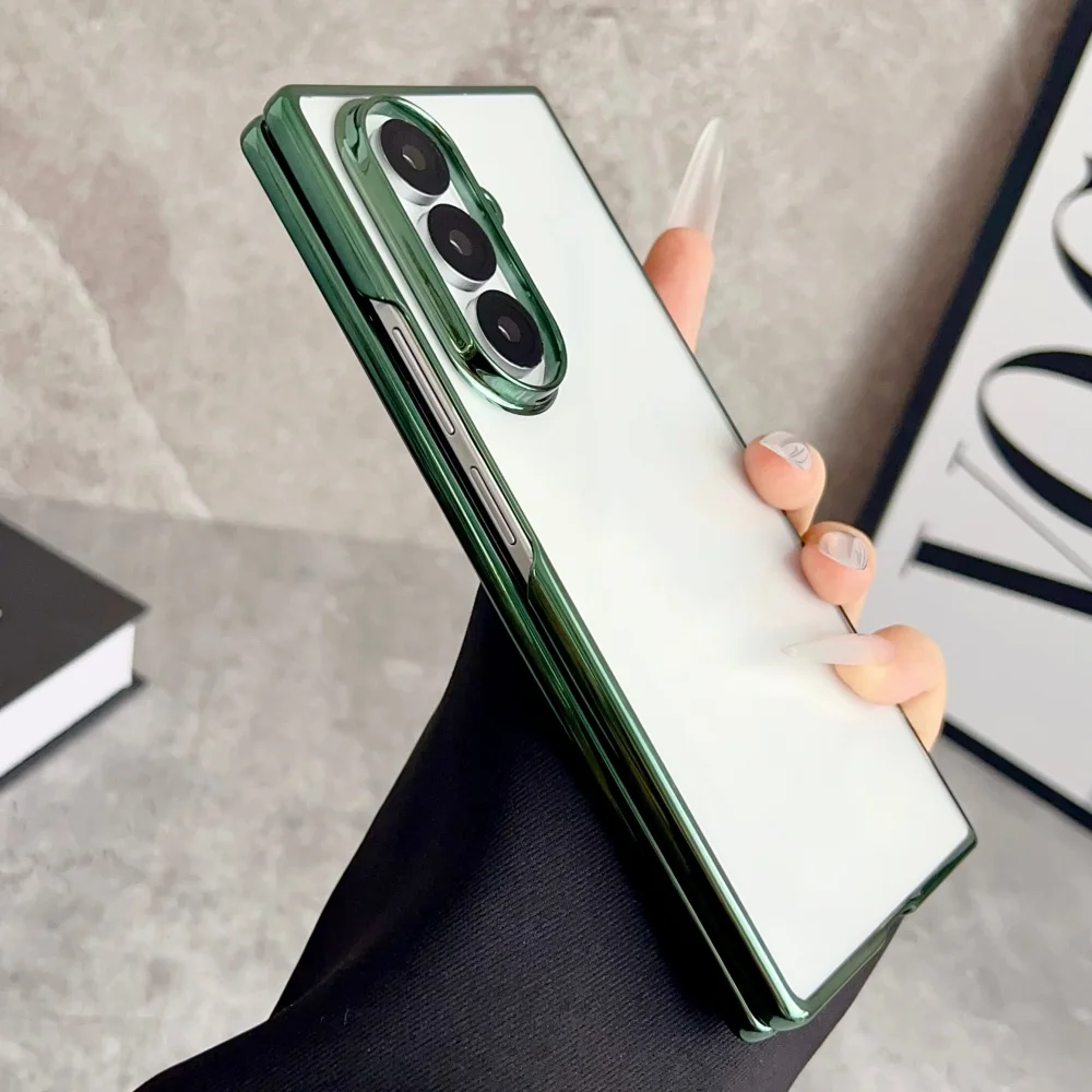 Transparente, weiche Silikonhülle für Samsung Galaxy Z Fold 8 7 6 5 5G, ultradünne, stoßfeste Schutzhülle für Z Fold7 – Detail 4
