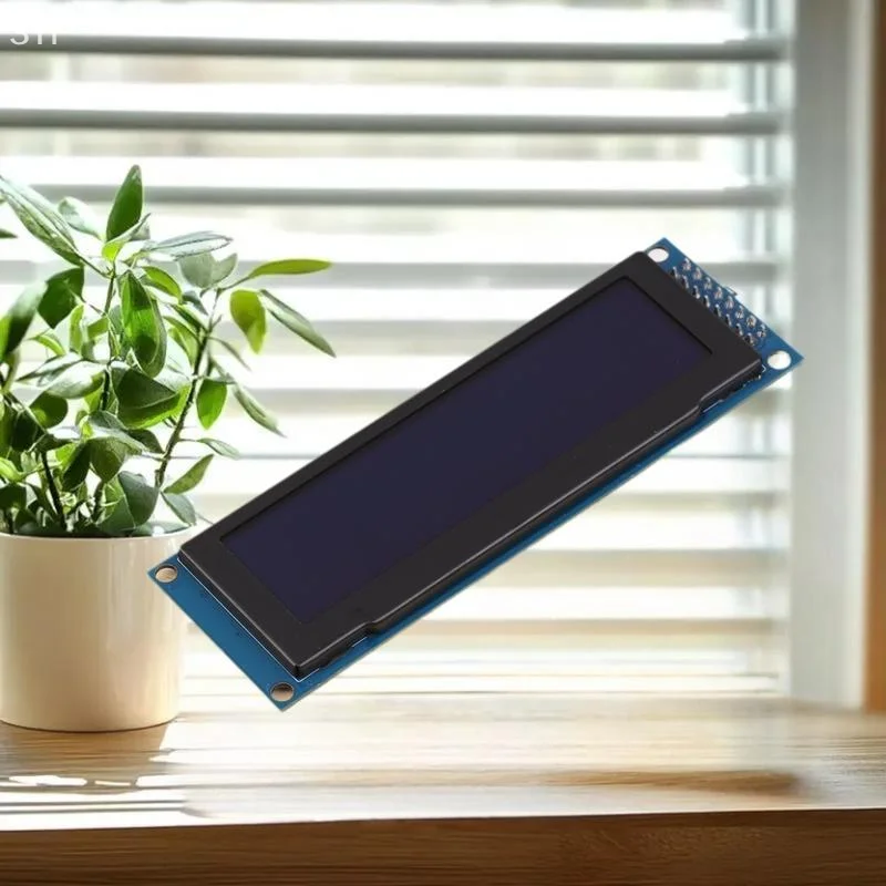 

SSD1322 256x64 3.12 inch OLED Display Module for Arduino STM32 Projects with Pre-soldered Pin Header, SPI I2C Interface