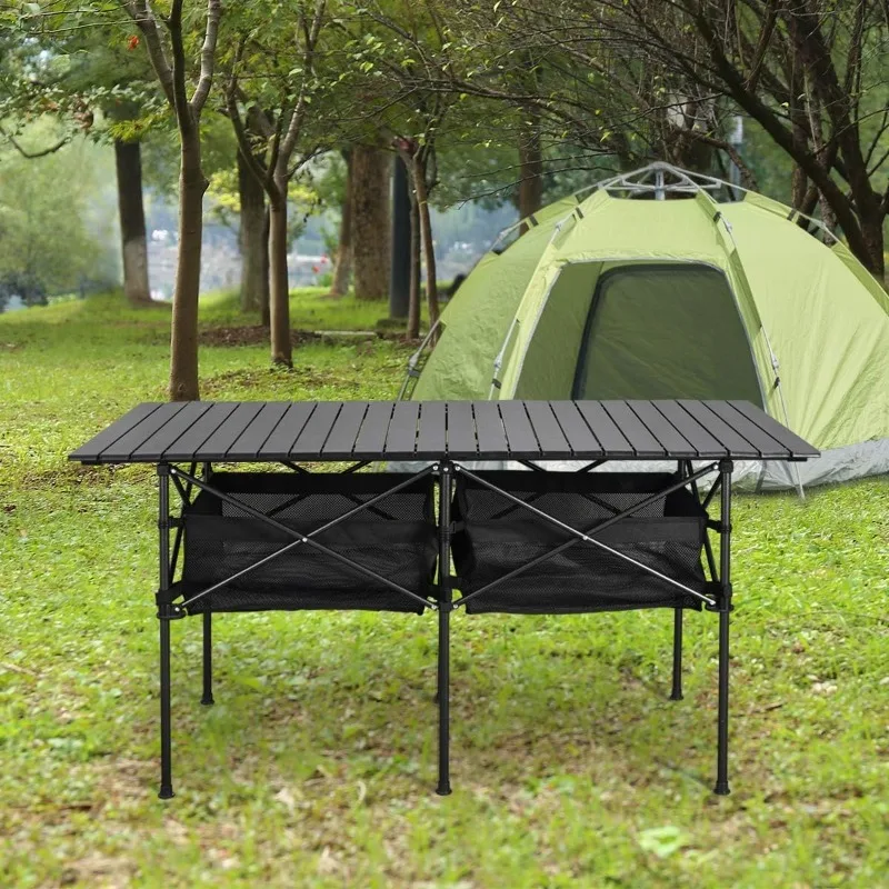 Sanny LargeOutdoor Folding Picnic Camping Table,55