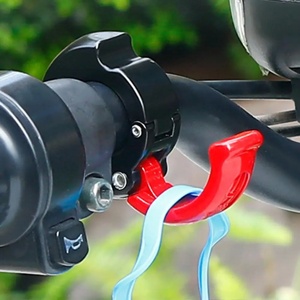 Multifunctional Cycling Accessory No-Drill Bicycle Handlebar Hook Convenient Cycling Helmet Shopping Bag Bike Hook