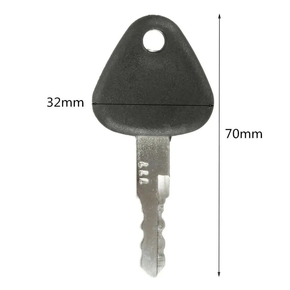 10X 777 Key  For Volvo Excavator & Heavy Equipment Ignition Switch Starter Replacement Fit Many Models