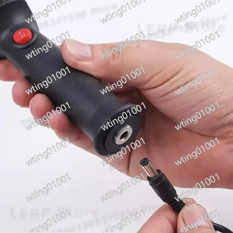 for 30mm Disc Electric Hand Sander 260W High Speed Polisher Adjustable 3000-6000 RPM Sanding Tool Efficient Surface Finishing