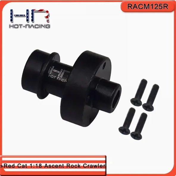 Hot Racing Optional Super Heavy Duty Solid Billet Steel Front or Rear Differential Locker for 1/18 RedCat Ascent Rock Crawler