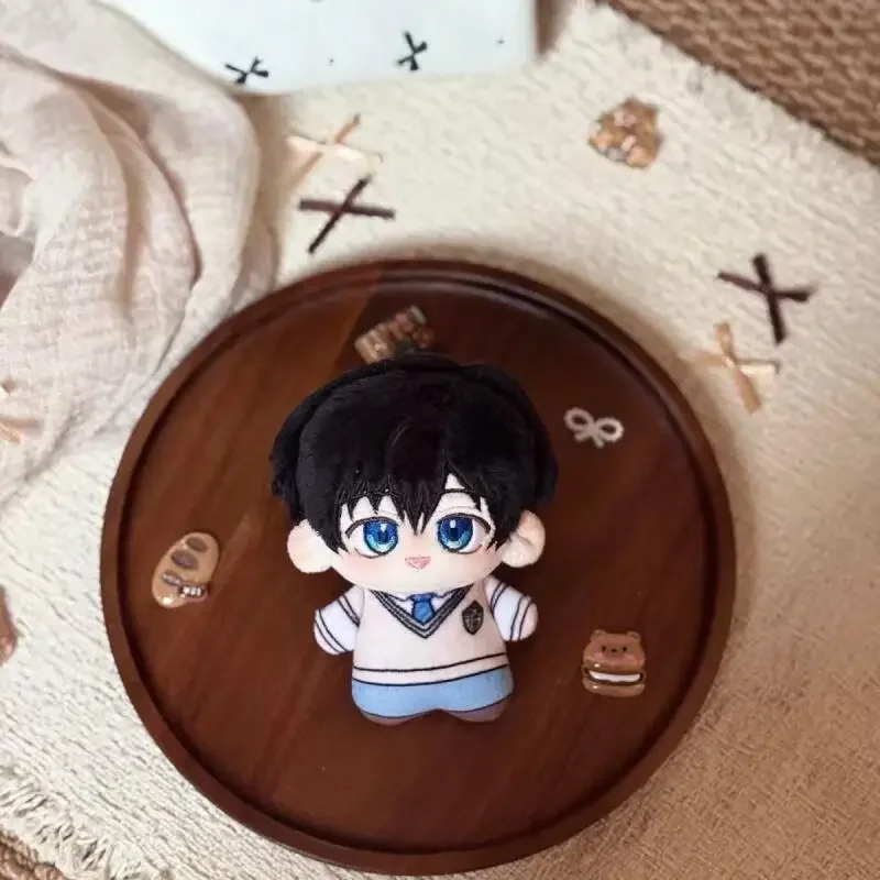 10cm Tamon's B-Side Fukuhara Tamon Sakuri Sakaguchi Q-Version Round Face Plush Doll Canvas Bag Hanging Ornaments Friend's Gifts