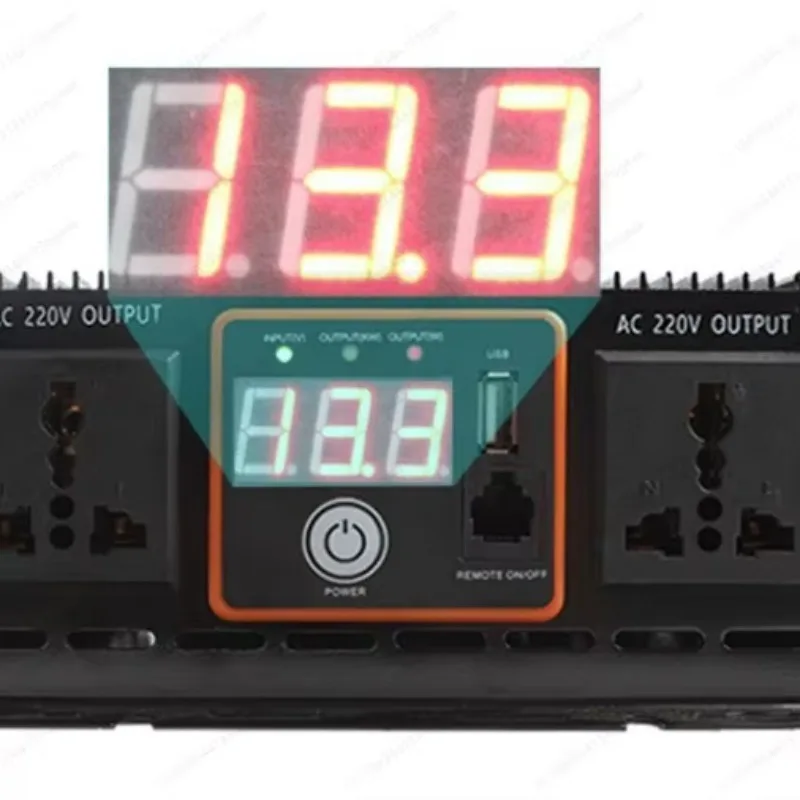 12V to 220v household car inverter 1000w high power solar converter inverter