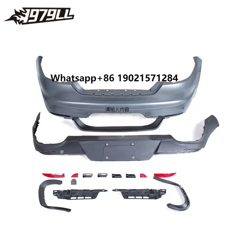 

[1979LL]Car Bodykit Oem 97050595100 2014 2015 2016 970 970.2 Rear Bumper Body Kit for Porsche Panamera 970