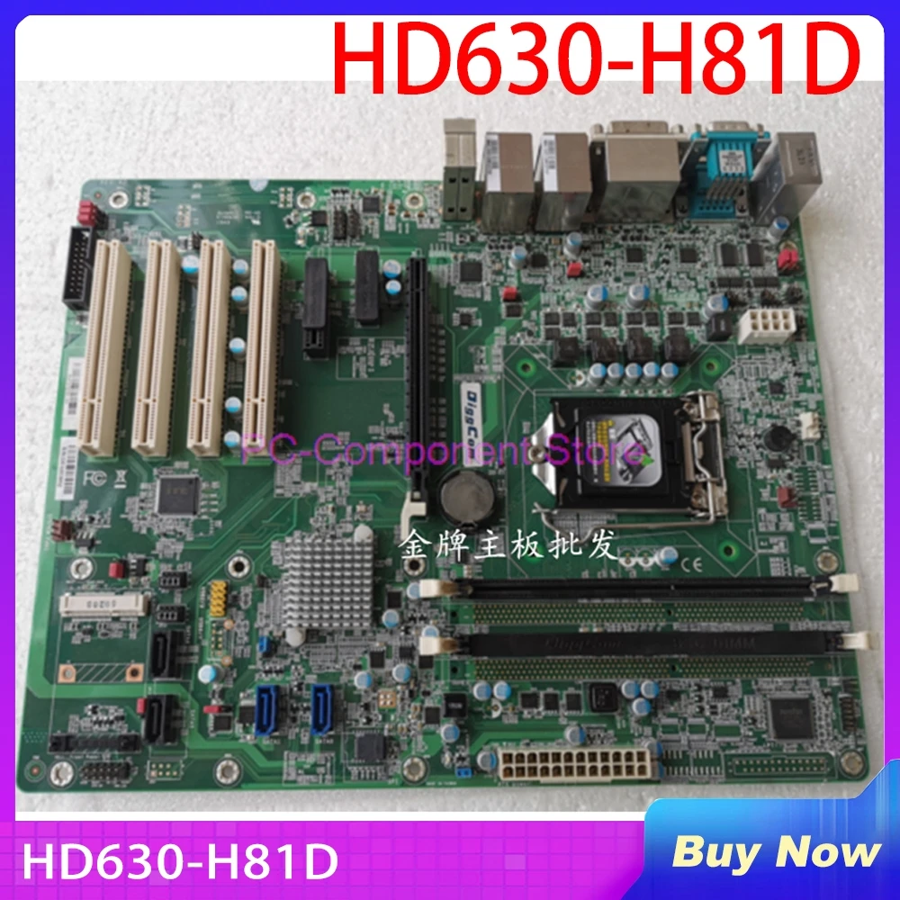 

Industrial Motherboard For DFI HD630 4*PCI COM 1150 Information Medicine CNC HD630-H81D