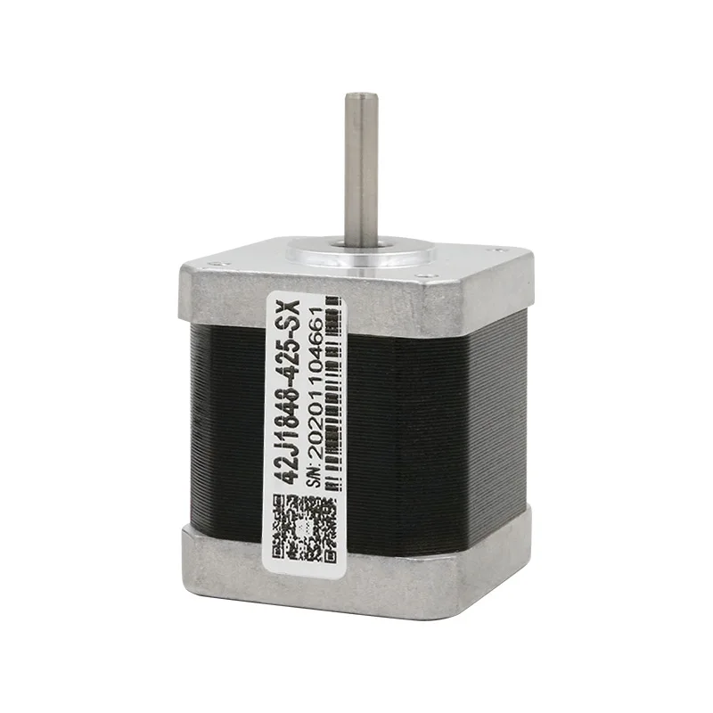 42J1848-425-SX low noise stepper motor nema17 0.48N.m low heat stepper motor for 3D Printer