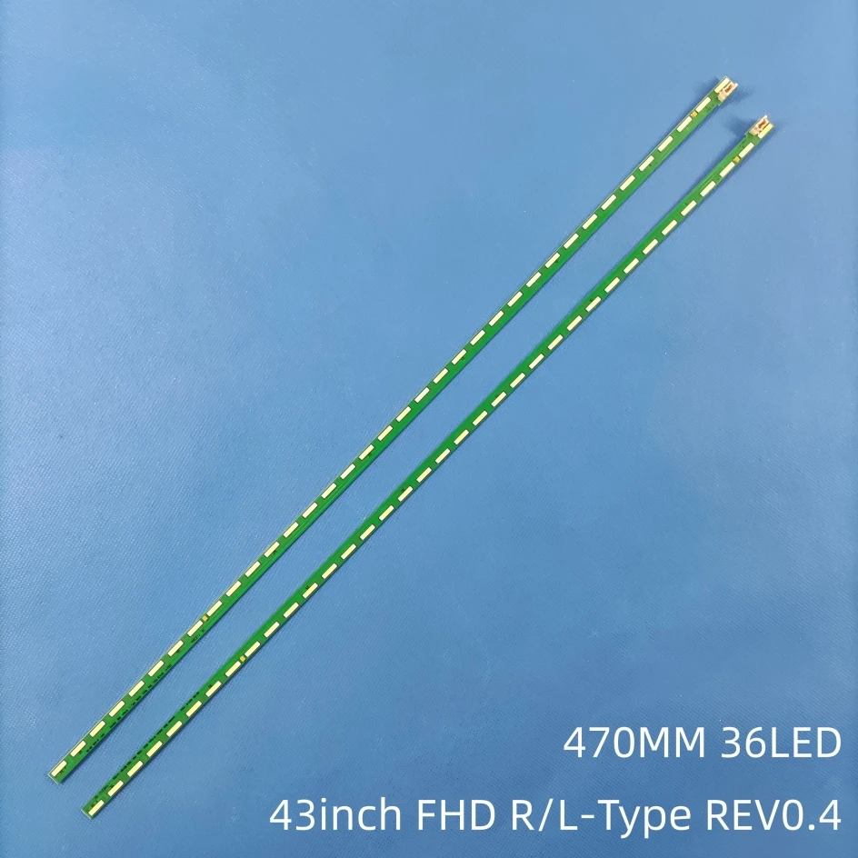 Tira CONDUZIDA 36 Lâmpada Para 43LF540V 43LF5400 43LF5410 43LF570V 43LF590V 43LF5900 43LF632V 43LH541V NC430EGE-SADR1 HC490DGG-ABSR1