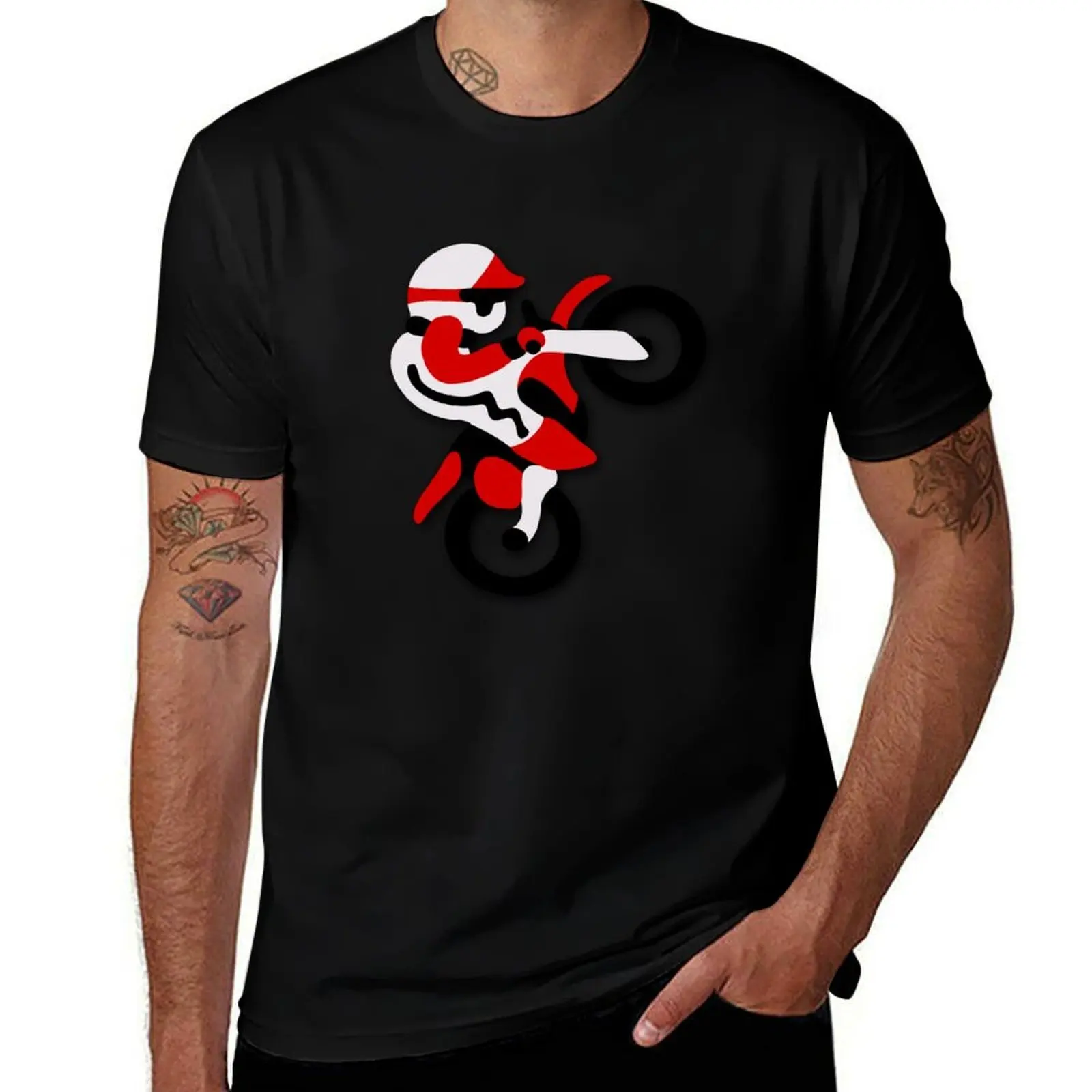 Excite Bike T-Shirt Anti-Wrinkle Short Sleeve T-Shirt