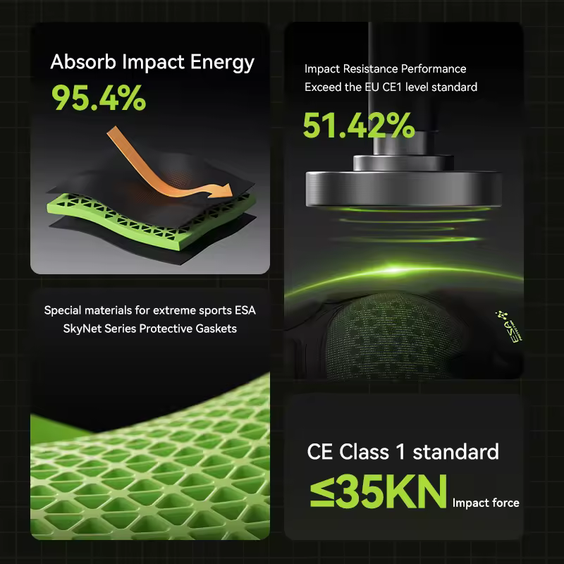 מגני ברכיים וישבן COPOZZ ESA | הגנה מושלמת לסקי וסנובורד