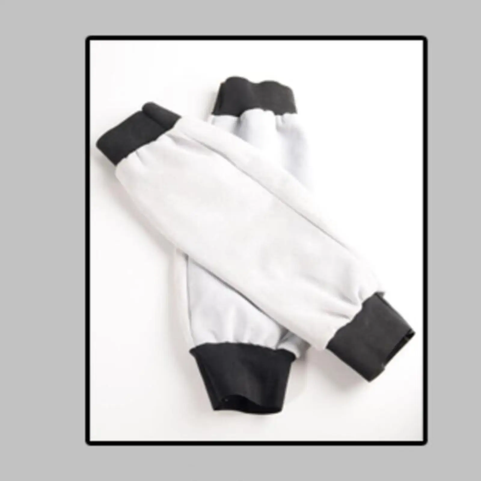 Protective Welding Sleeves Heat Resistant Elastic Cuff Industrial Safety Arm Guards for Electrical Welding