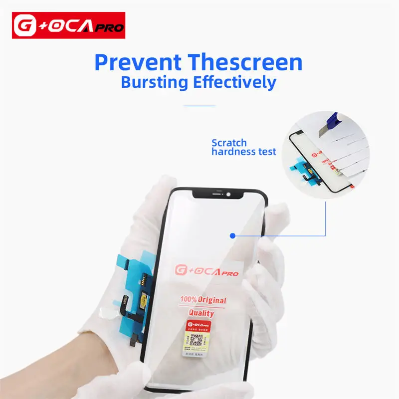 Original Front Touch Glass Screen Digitizer for iPhone 11 11pro 12PM Mobile Phone Touch Glass with OCA NO IC replacement parts