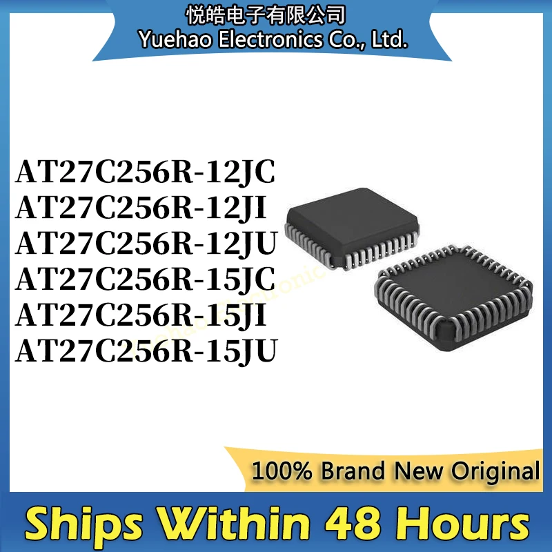 AT27C256R-12JC AT27C256R-12JI AT27C256R-12JU AT27C256R-15JC AT27C256R-15JI AT27C256R-15JU IC Chip Mcu PLCC-32