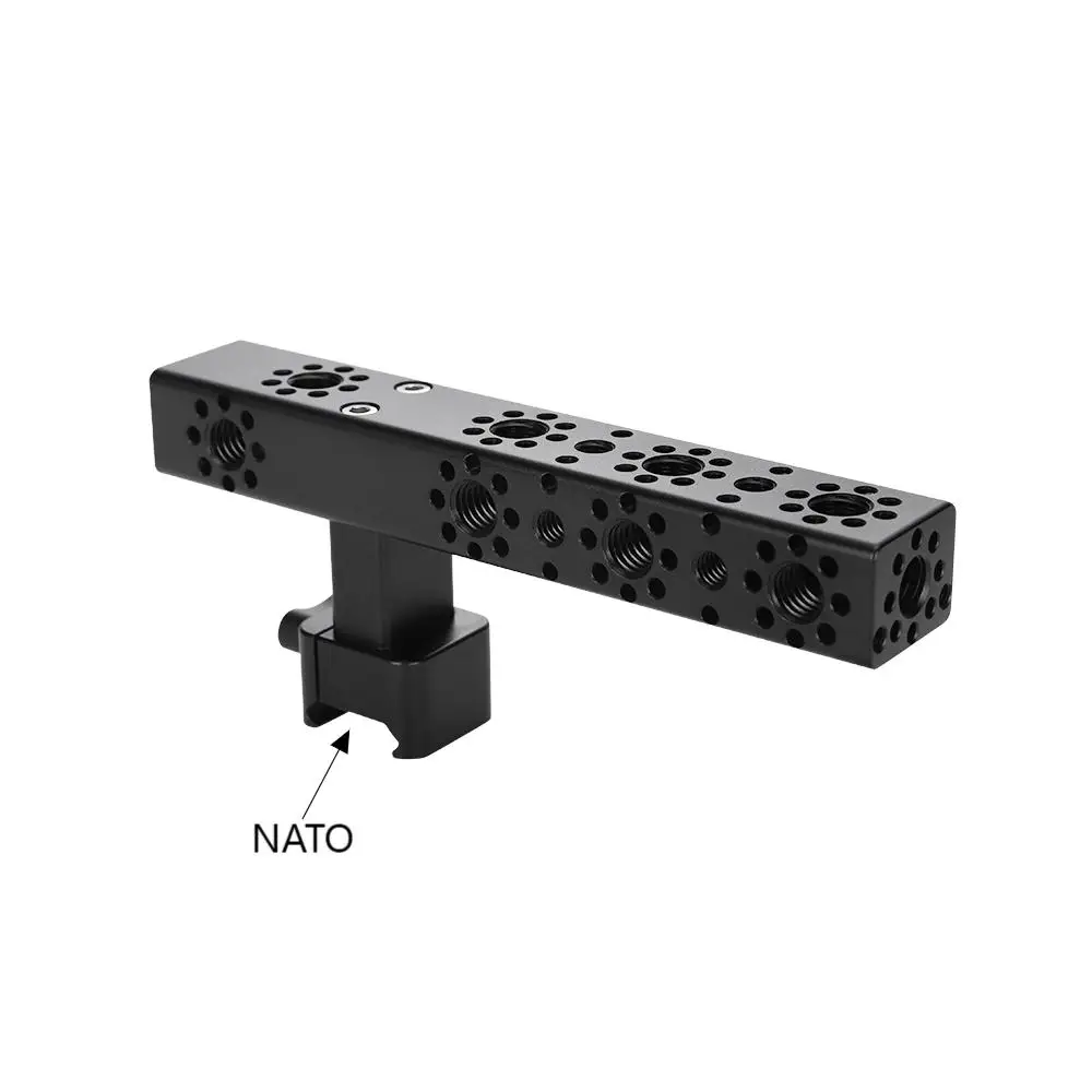 

NATO/двойная клетка для камеры Sony FX3 FX30, аксессуары, верхняя ручка НАТО для зеркальной камеры, универсальная ручка