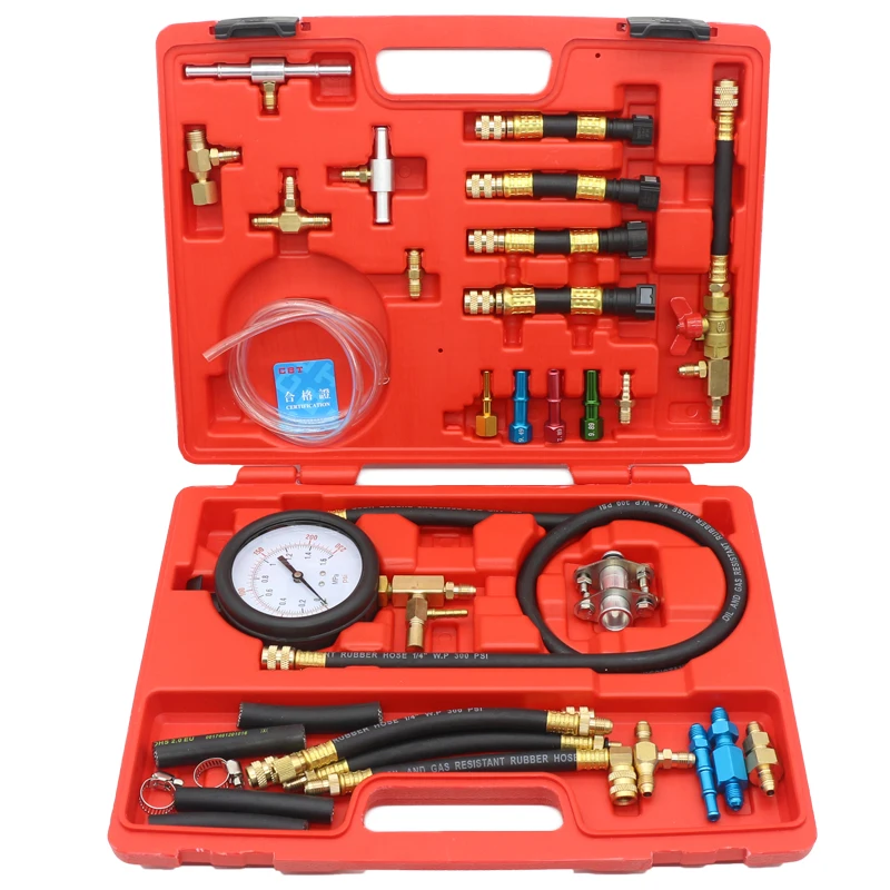 TU-620 Fuel Injection Pressure Gauge 0-230PSI Injector Pressure Detection Fuel Injection Pump Pressure Test Tool