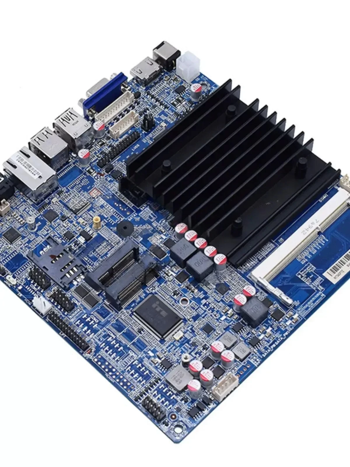 High-quality low-power industrial motherboards J1800 and J1900, multi-serial port mini ITX industrial control , fanless