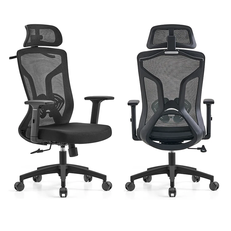 Ekintop Comfortable Executive Price Cheap Furniture Computer Designer Swivel Recliner Ergonomic Quality Fabric Office Chair
