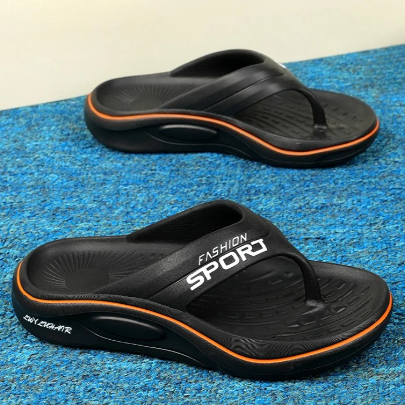 

Summer Men Slippers Non Slip EVA Flip Flops Lightweight Home Sandals Soft Slides Fashion Outdoor Beach Bathroom