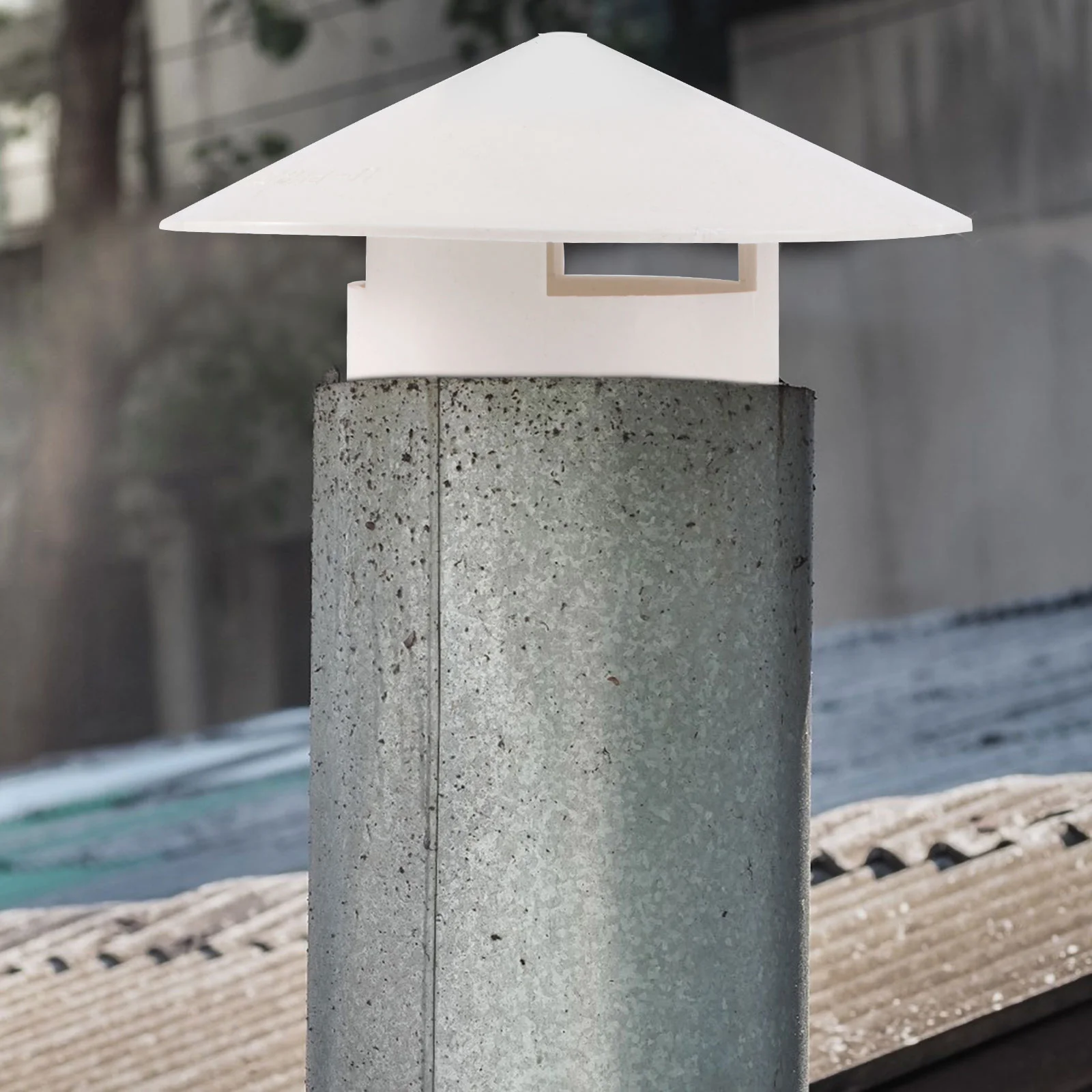 1Pcs Durable Chimney Rainproof Cap Plastic Mushroom Cover Multifunction Chimney Protector Smoke Funnel Cover Rain Covers