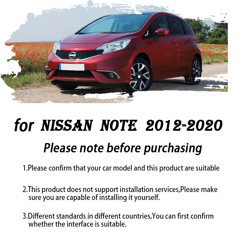 for Nissan Note E12 2012-2020 Plug and Play LED Headlight Modified lamp Strong white light Three-color adjustment Auto Parts