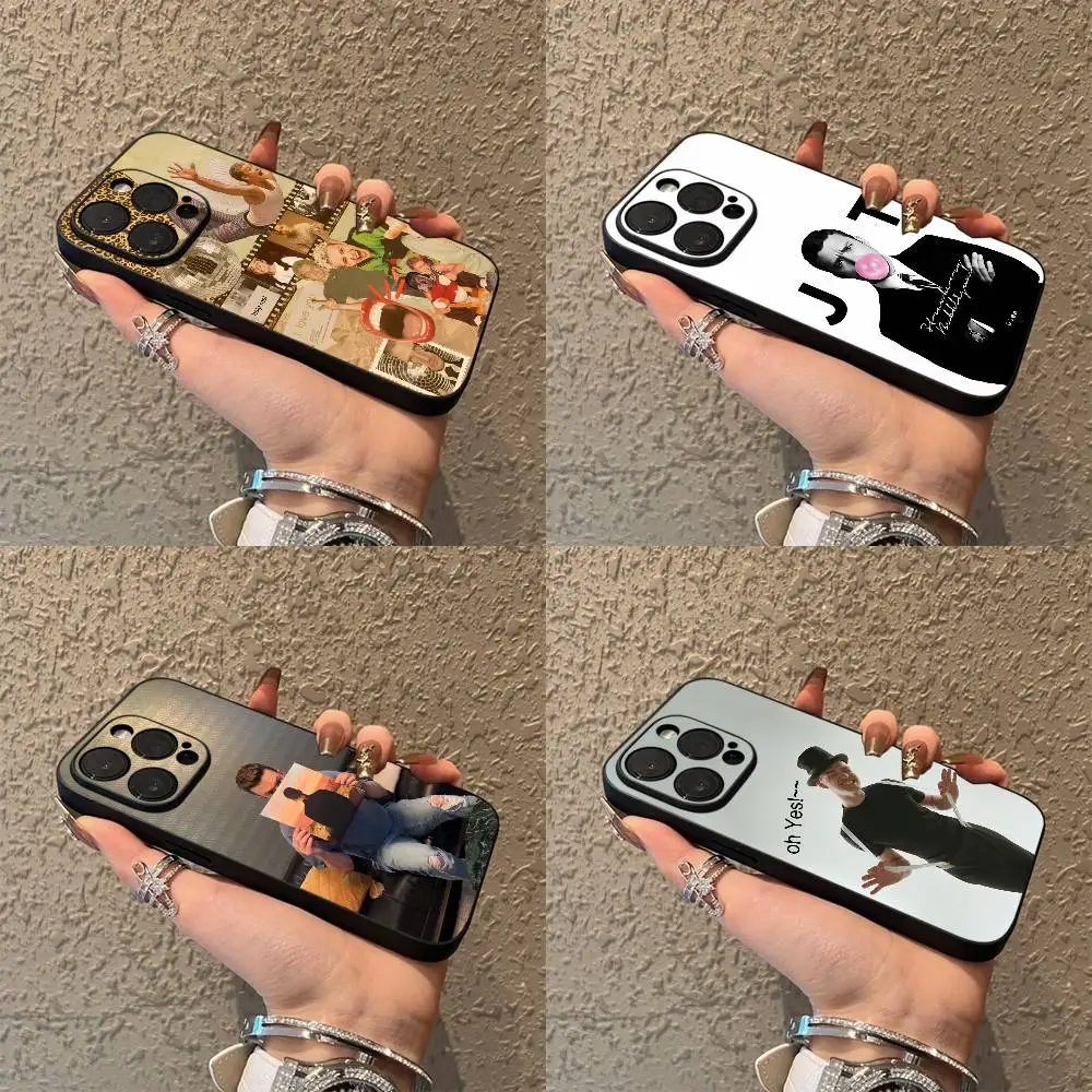 

J-Justin Timberlake Phone Case For iPhone 16,15,14,13,12,11,Pro,XS,Max,XR,Plus,E,SE4,Mini Black Soft Box