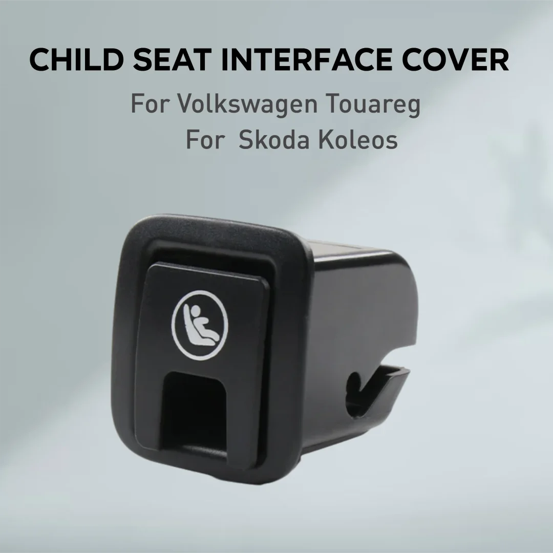 For Skoda Karoq VW T-ROC AC7 T-Cross Taos Taigo Virtus 2019 2020 2021 2022 Rear Seat Child Safety Isofix Cover Cap 57D887187A