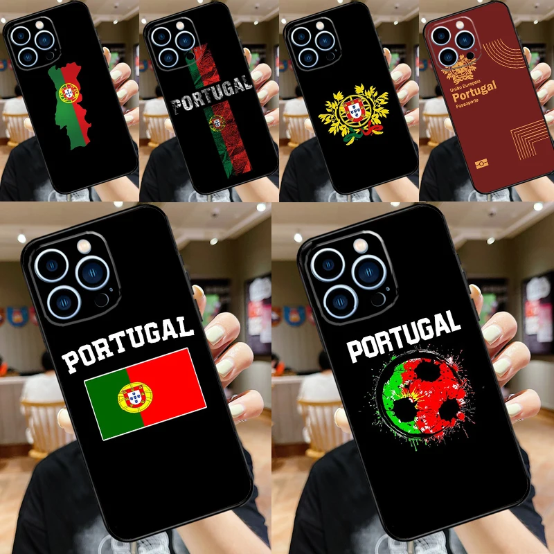 Portugal Flag Case For Samsung Galaxy A34 A54 A14 A56 A36 A16 A06 A13 A53 A12 A22 A32 A52 A35 A17 A15 A55