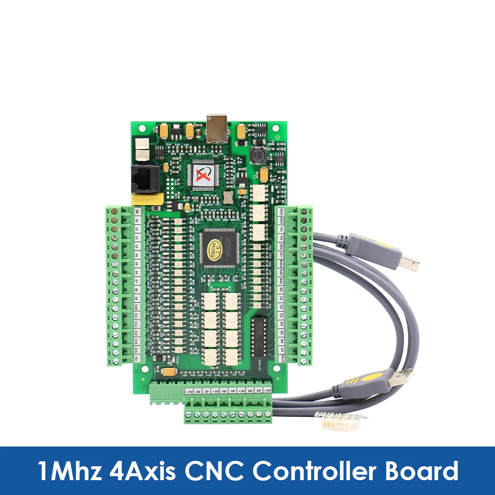 MACH3 4 axis USB control board Motion Control Card interface 1Mhz CNC Driver Board for stepper/servo motor