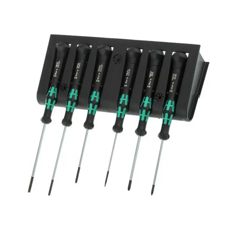 WERA 05118150001 2035/6A Screwdriver Set Cross Precision Screwdriver Mobile Phone Clock Camera Maintenance Small Screwdriver Set