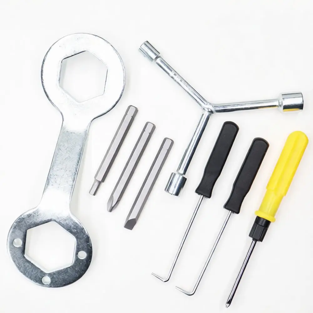 Washing Machine Pulse Pulsator Cleaning Tool Kit Carbon Steel Maintenance Spanner Hook Household Repair Disassembly Device