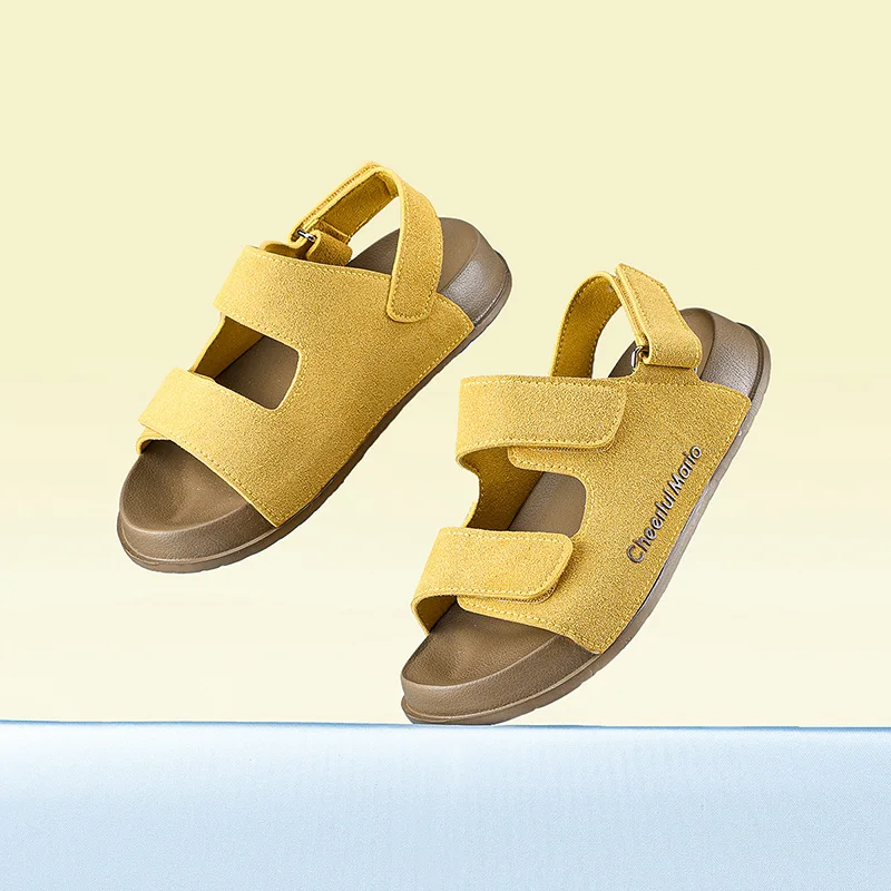 Cheerful Mario Summer Cute Sandals for Children for Summer Walking and Travel