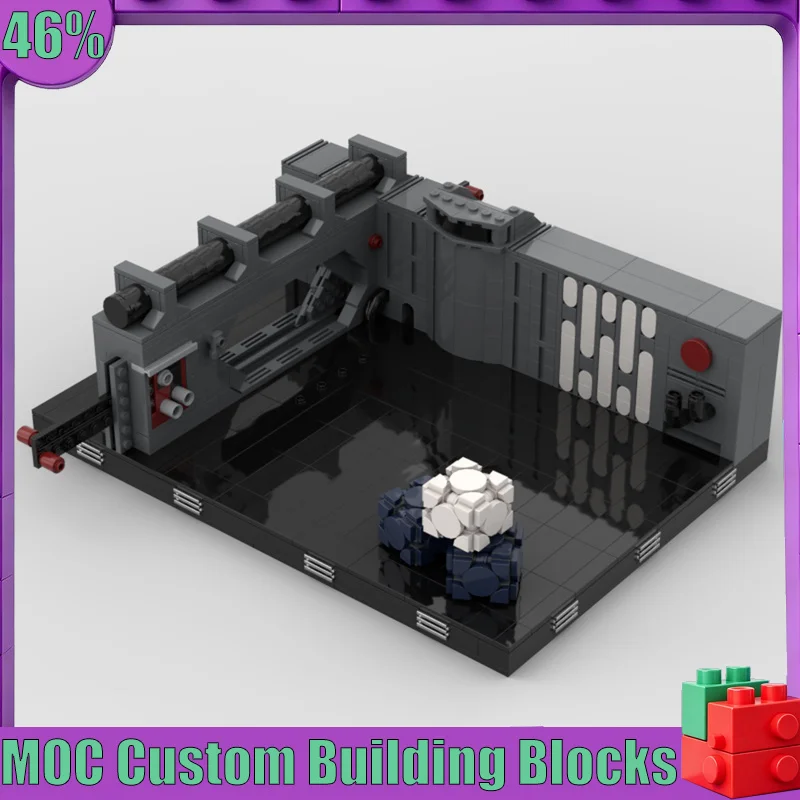 1006PCS Death Star Diorama Space Battle MOC Scene Model Custom Puzzle DIY Creative Assembly Educational Toy Display Popular Gift