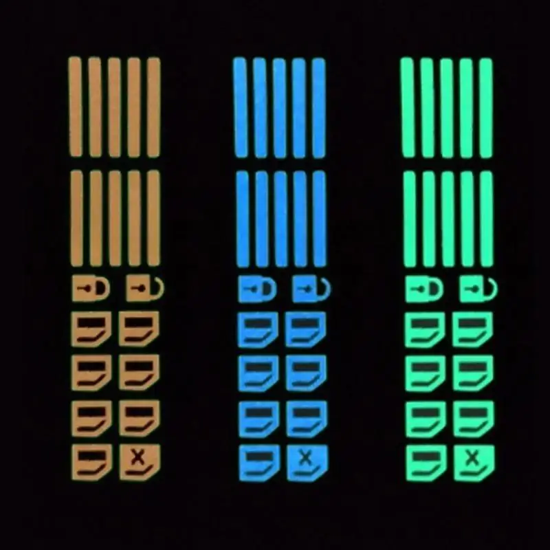 Pegatina luminosa para Botón de elevalunas de coche, accesorio para Toyota Corolla Chr Auris Yaris, 2024