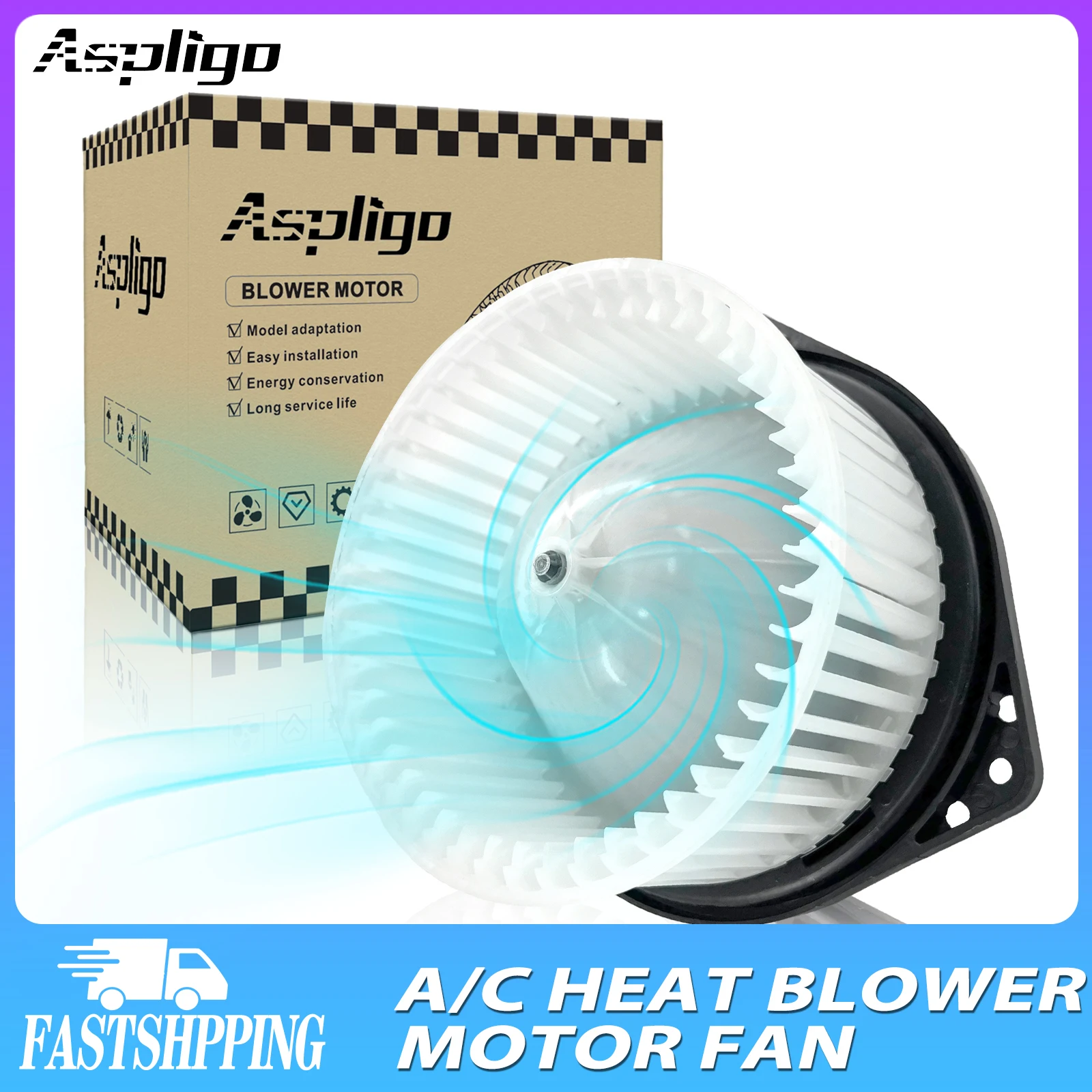 

Aspligo Air Conditioner AC Heater Blower Motor With Fan Cage For Infiniti I35 2002-2004/For Nissan Maxima 2000-2003 01 Replaces