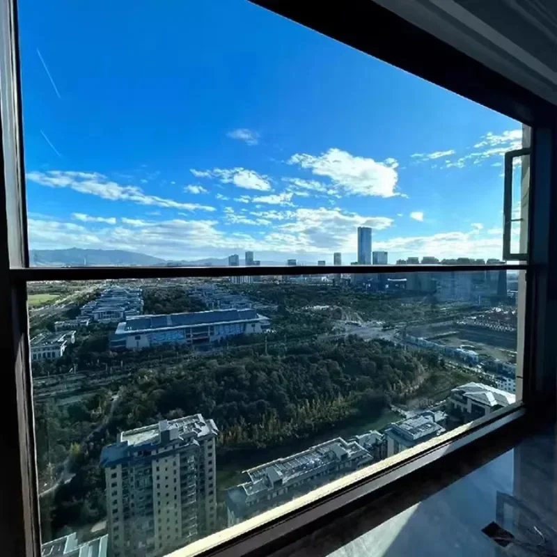 Top Hung Sensor Residential Window and Door Smart Home Window Smart Glass windows Automatic Hung Window