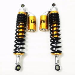 340mm 350mm 360mm 365mm 370mm 375mm 380mm 8mm spring Motorcycle air Shocks Absorbers for kawasaki Yamaha Banshee ATV Replacement