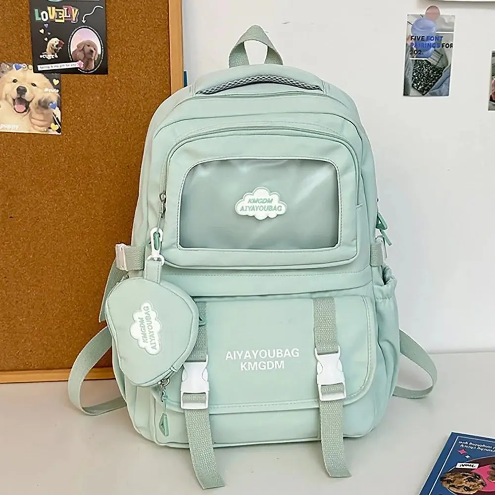 Mochila impermeável de viagem para mulheres estilo coreano Mochilas de grande capacidade Bagpack para laptop de negócios simples, bolsa de faculdade