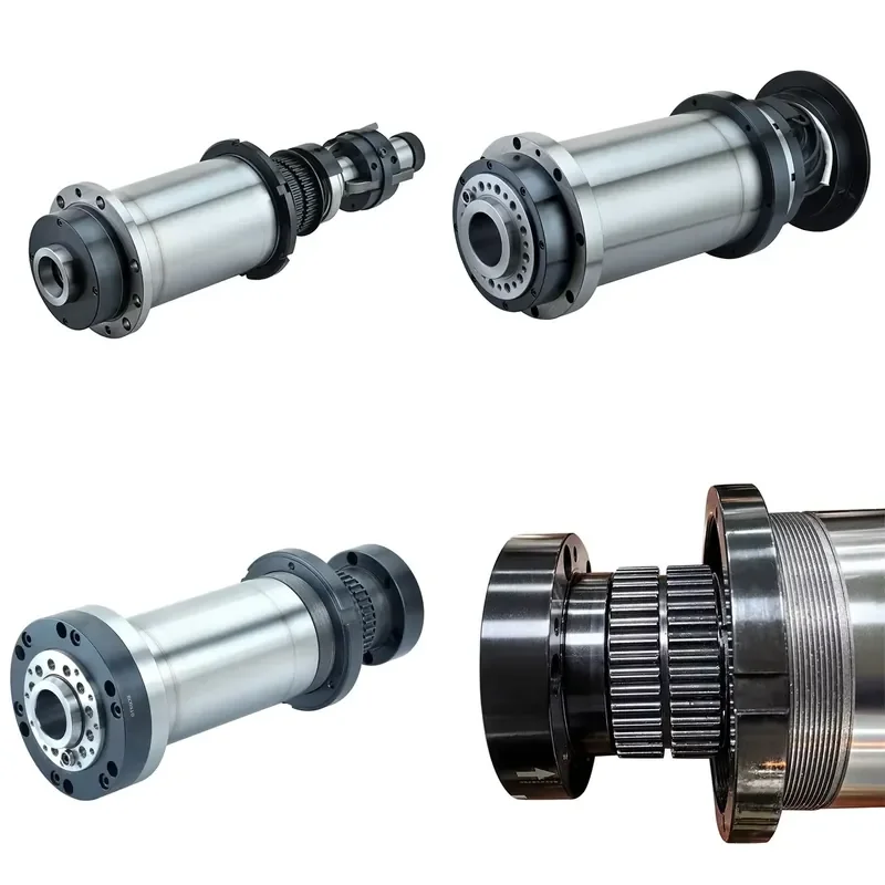 High Precision CNC Lathe Spindle with Belt Drive and Motor BT30 BT40 7.5-15KW 3000-8000RPM Bearings for Lathes OEM