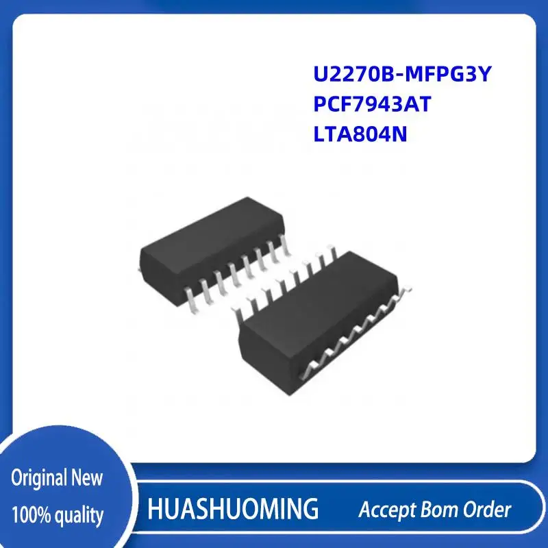 NEW 10Pcs/Lot     U2270B U2270B-MFPG3Y  U2270B-MFPG PCF7943  PCF7943AT/422     LTA804N  SOP-16