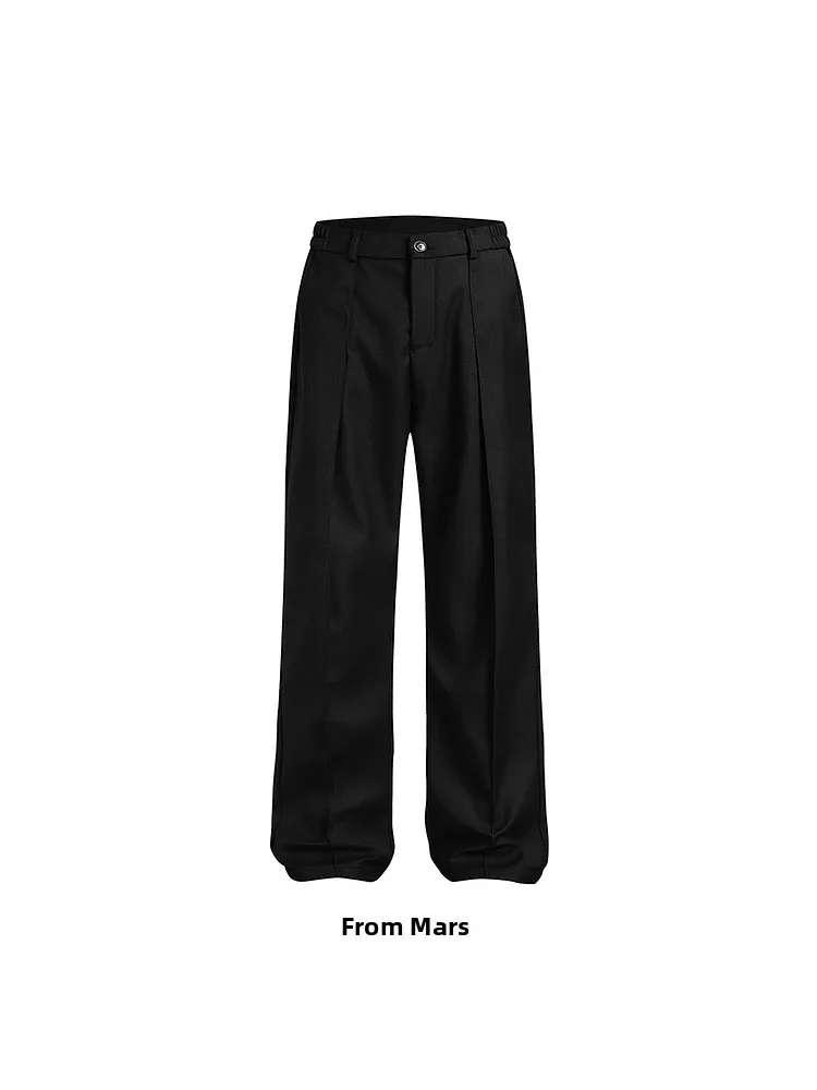 

Оригинальные повседневные свободные длинные брюки унисекс, складные, стильные, для отдыха, молодежные, летние, стандартного кроя.